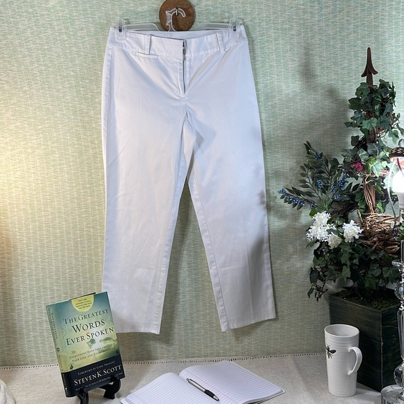 Ann Taylor Pants - ANN TAYLOR  Signature White Pants
